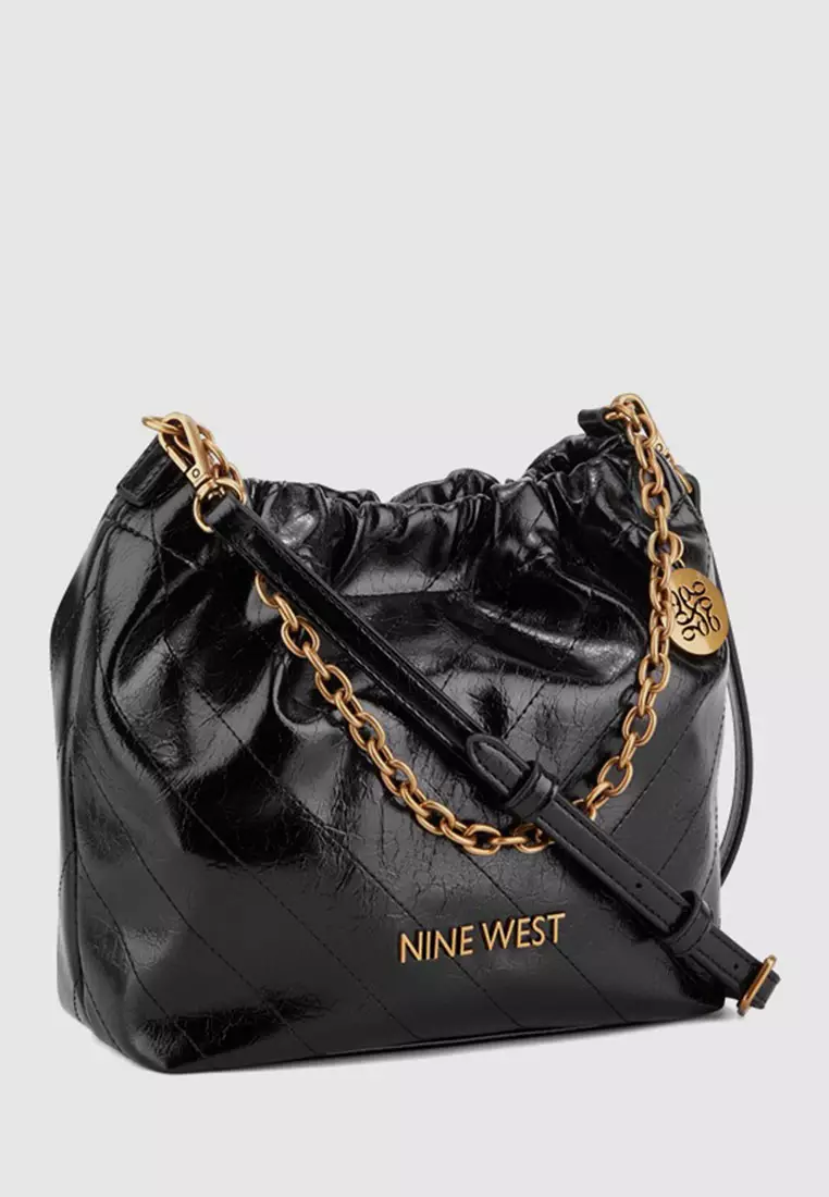 Nine west black online shoulder bag