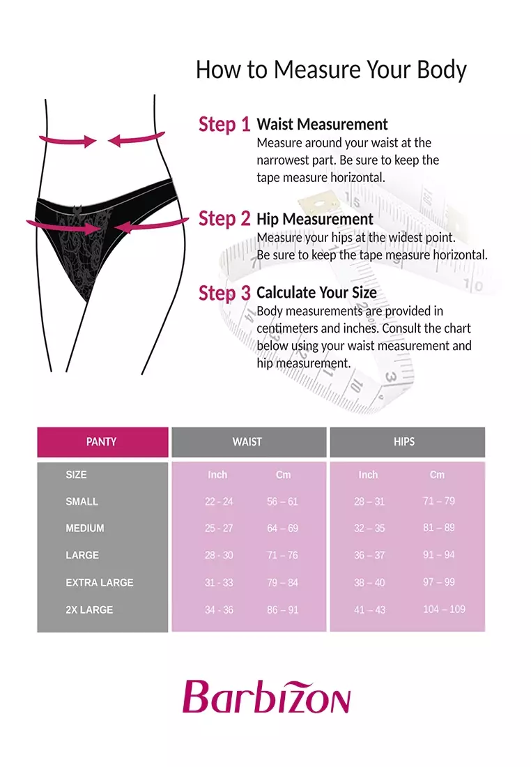Color Your Life 2-in-1 Pack Mid Waist Bikini Panty Women Underwear