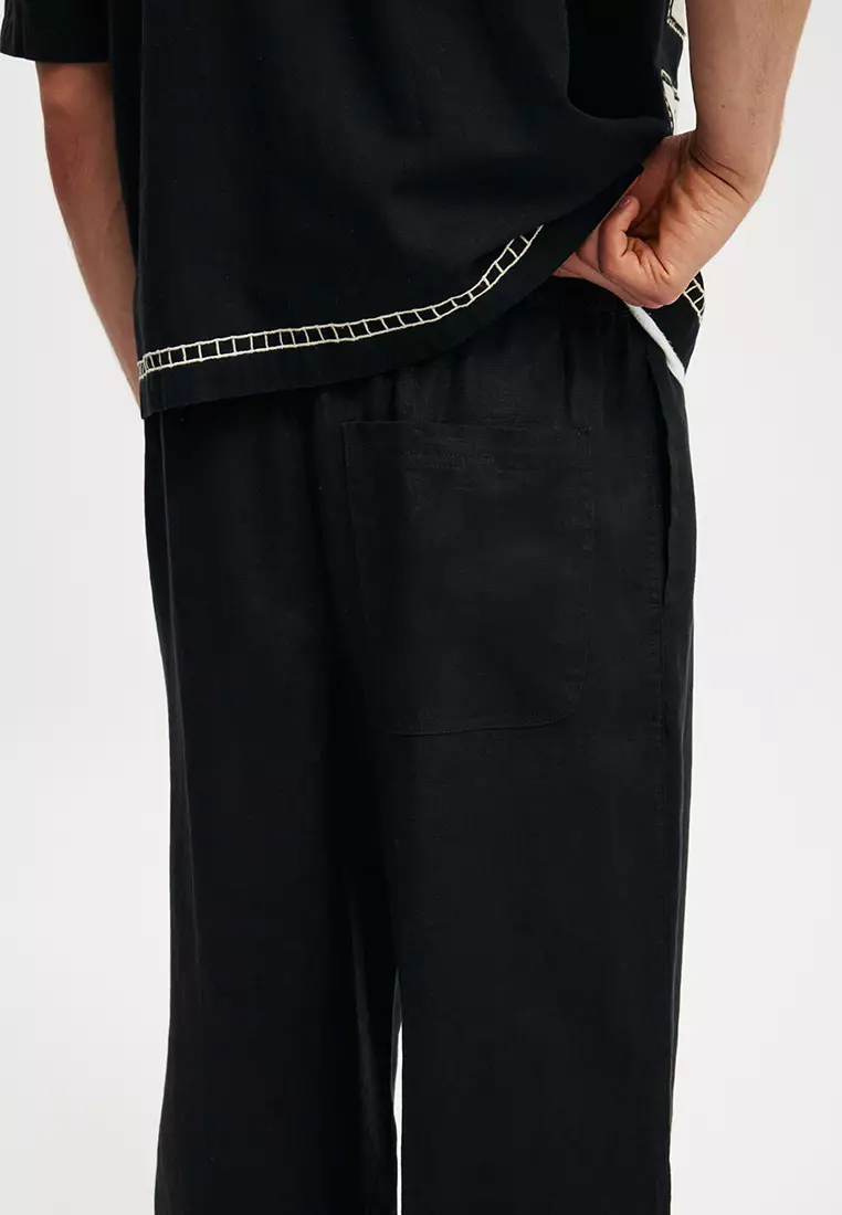 Super Baggy Linen Pants