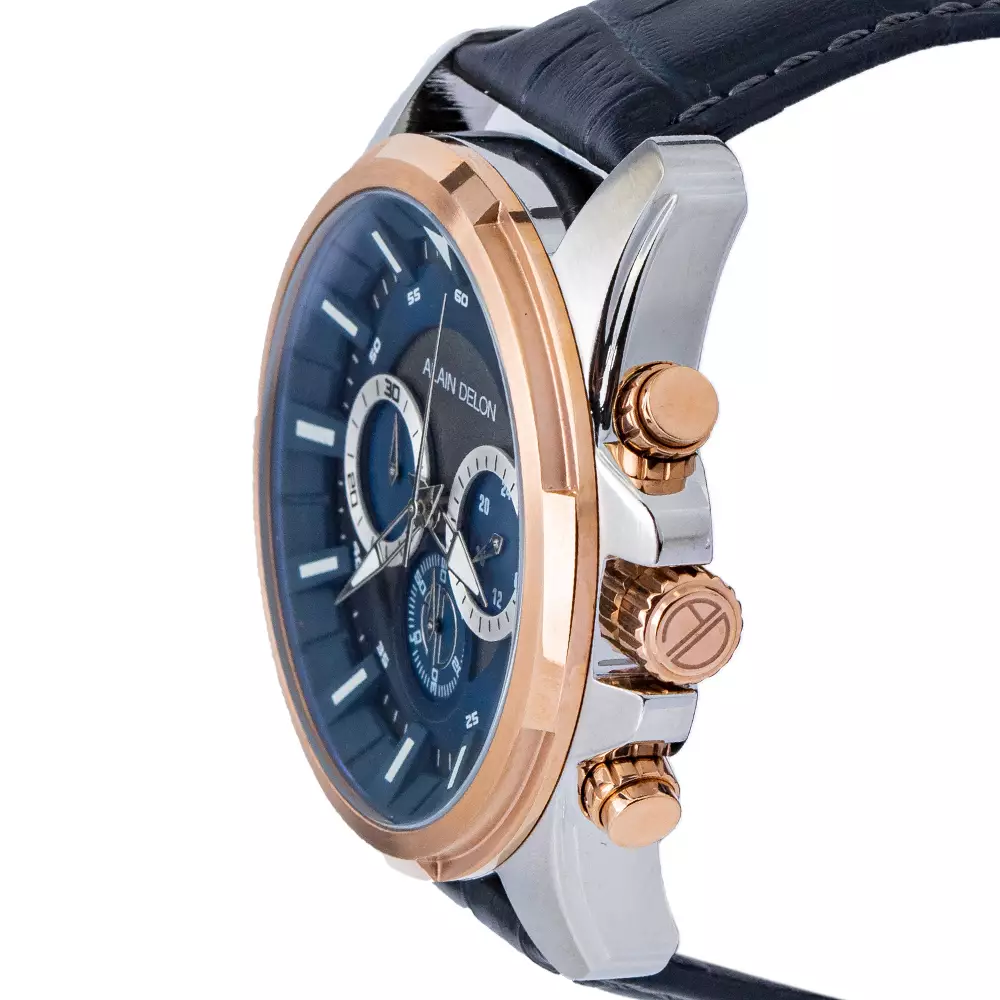 Jam Tangan Pria Alain Delon AD437-1382C Original