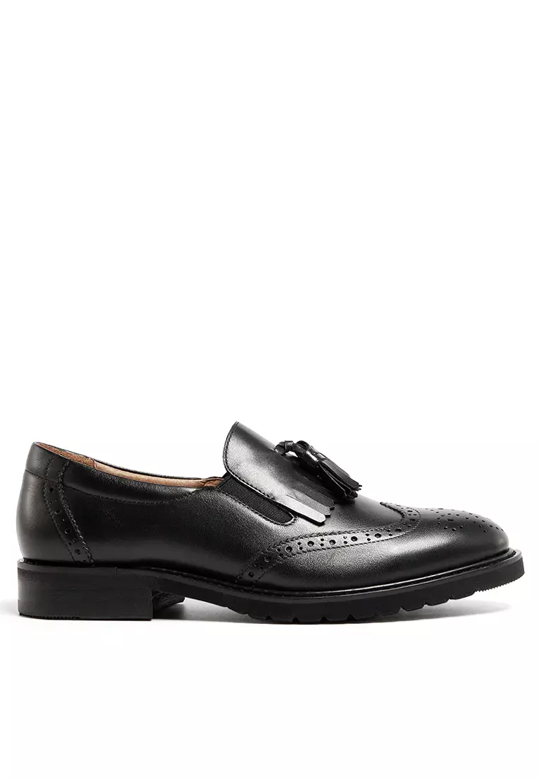 Discount on Twenty Eight Shoes  shoes - SKU: Leather Tassel Loafer Ym21047