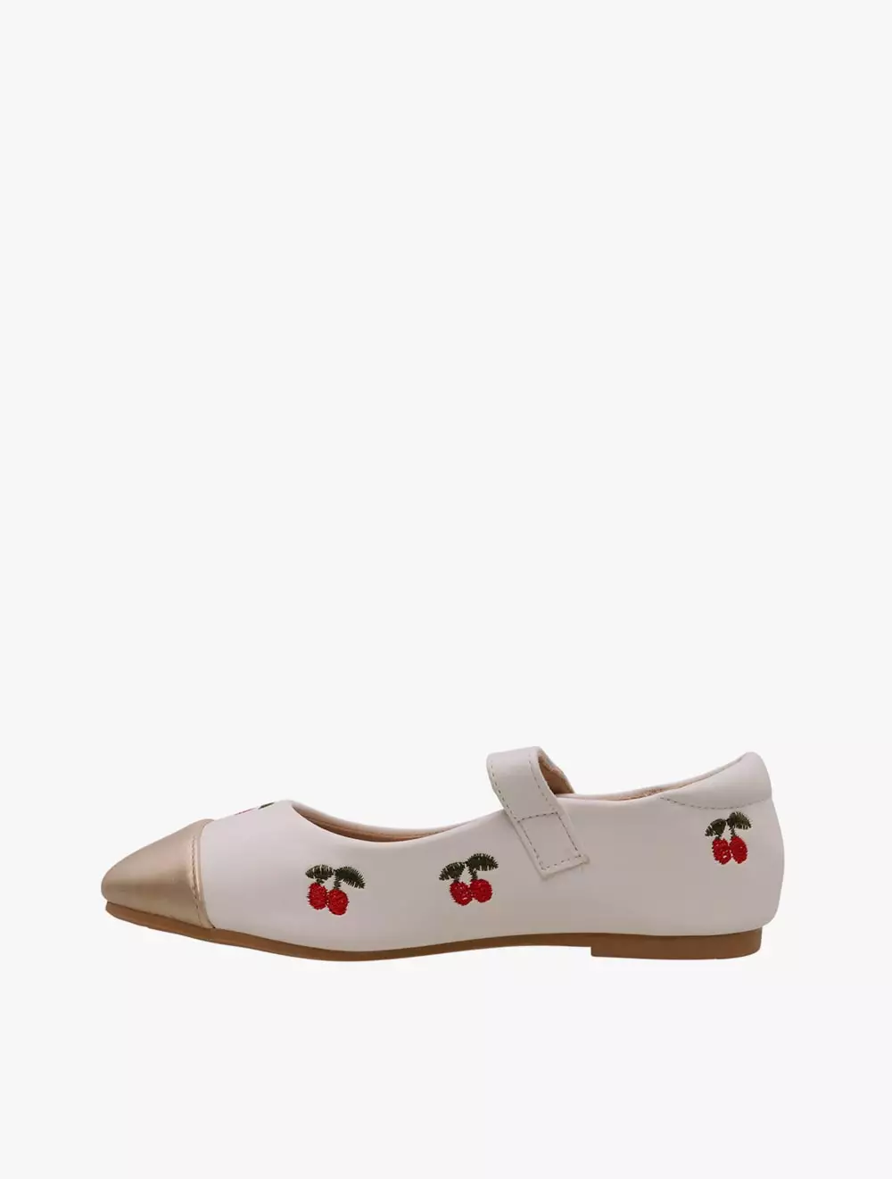 Payless Chrissie Childrens Cherish Youth Flats - White_07