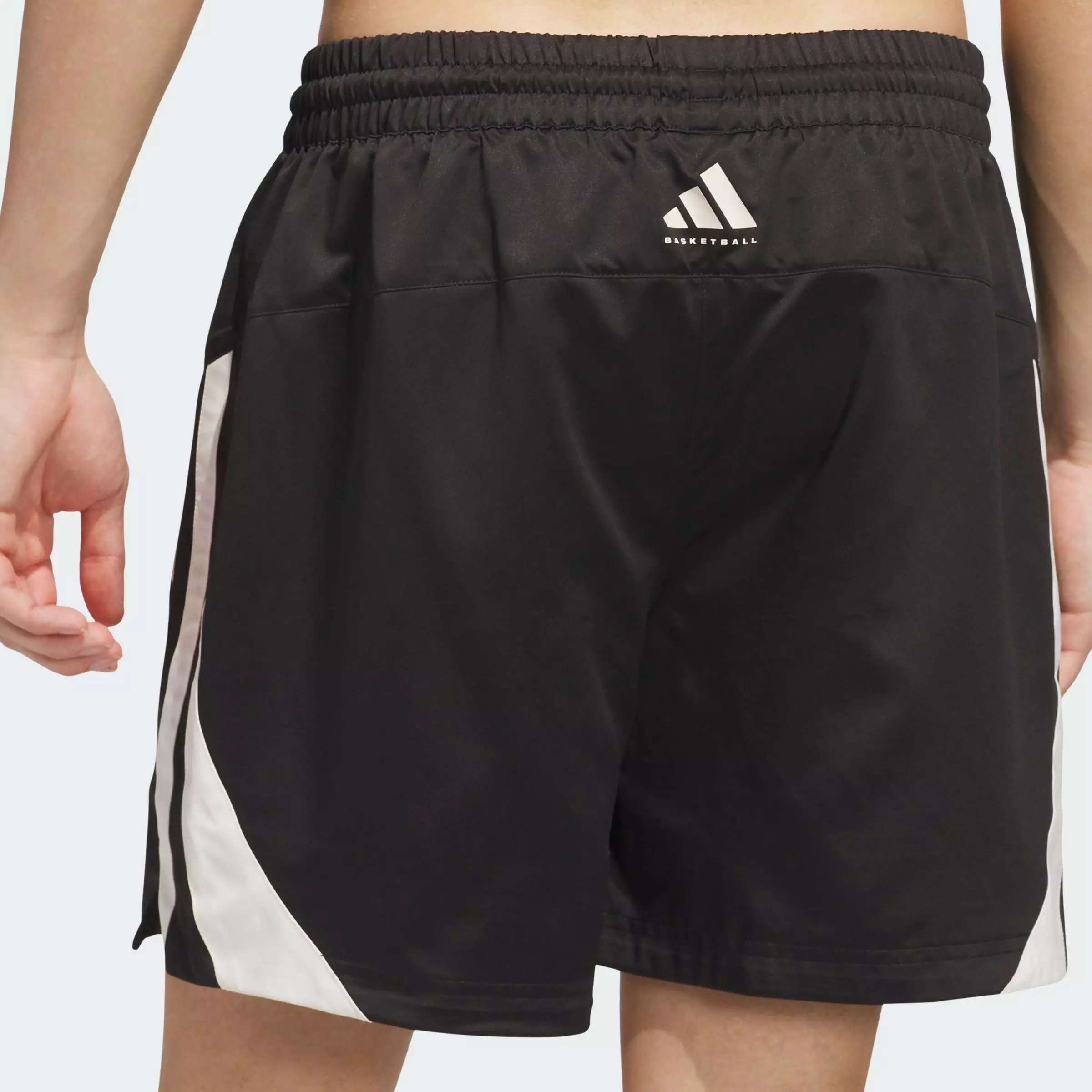 Basketball Basketball Woven 3-Stripes Shorts (Gender Neutral) Unisex Black KB0557