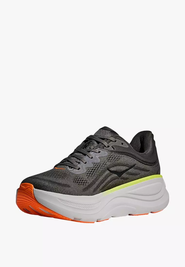 Bondi 9 Men's Running - Asphalt Grey/Gravel