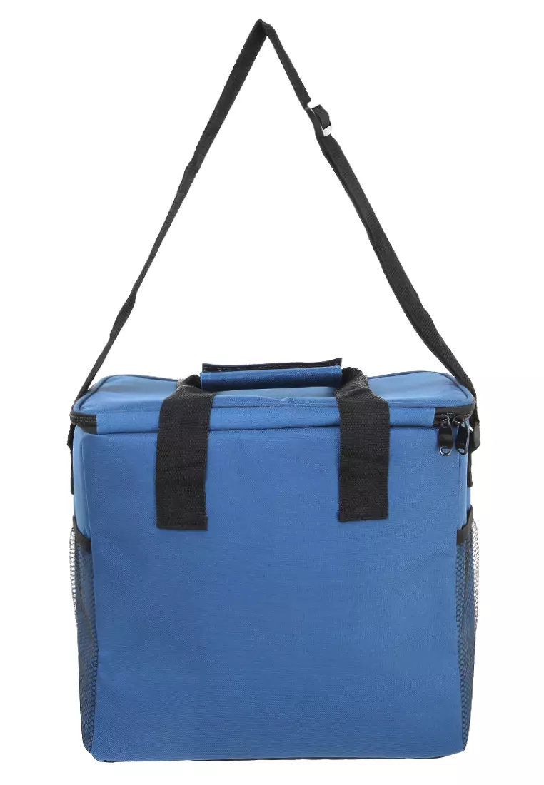 Bloosh Travel Bag Tas Pendingin Makanan Cooler Bag Thermal Insulated Bag 16L Large Size Material Aluminum Film ORIGINAL - Blue
