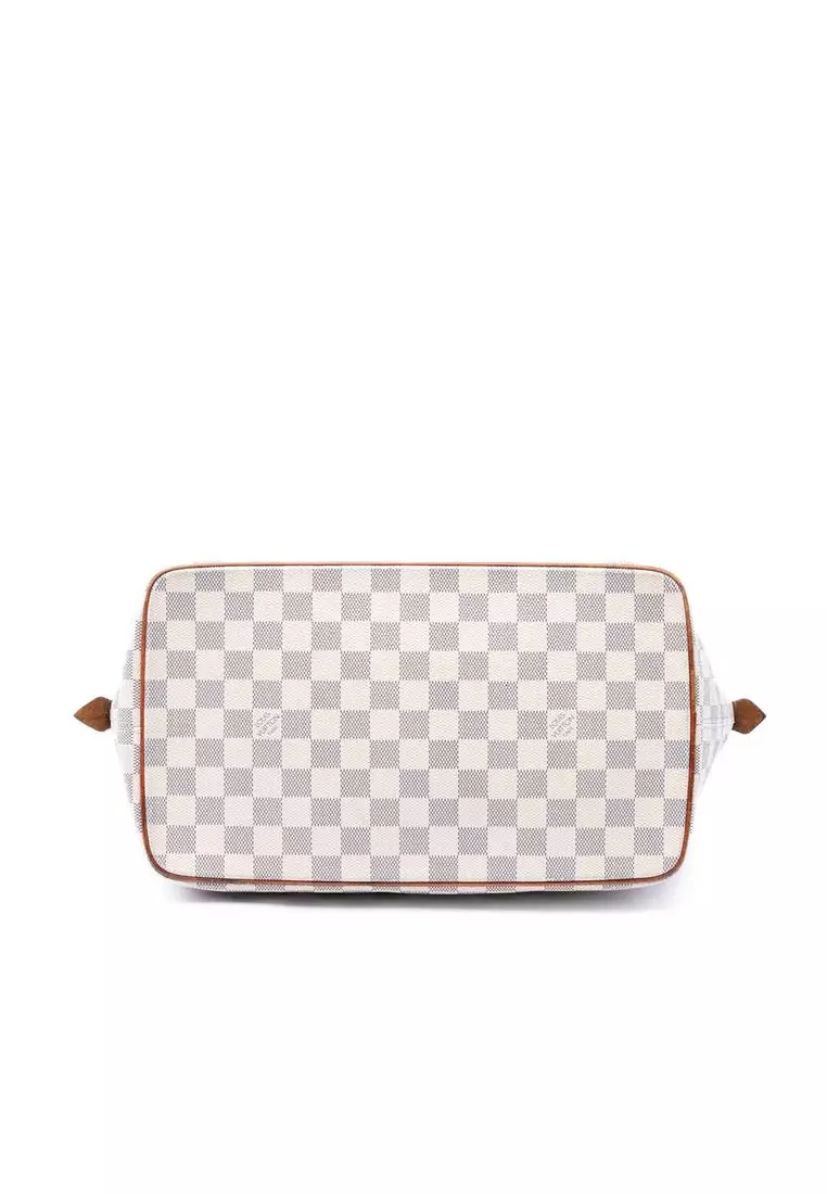 Pre-Loved Louis Vuitton Damier Azur Saleya Mm