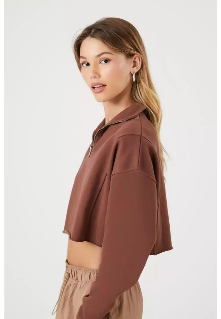 Forever 21 sherpa pullover discount