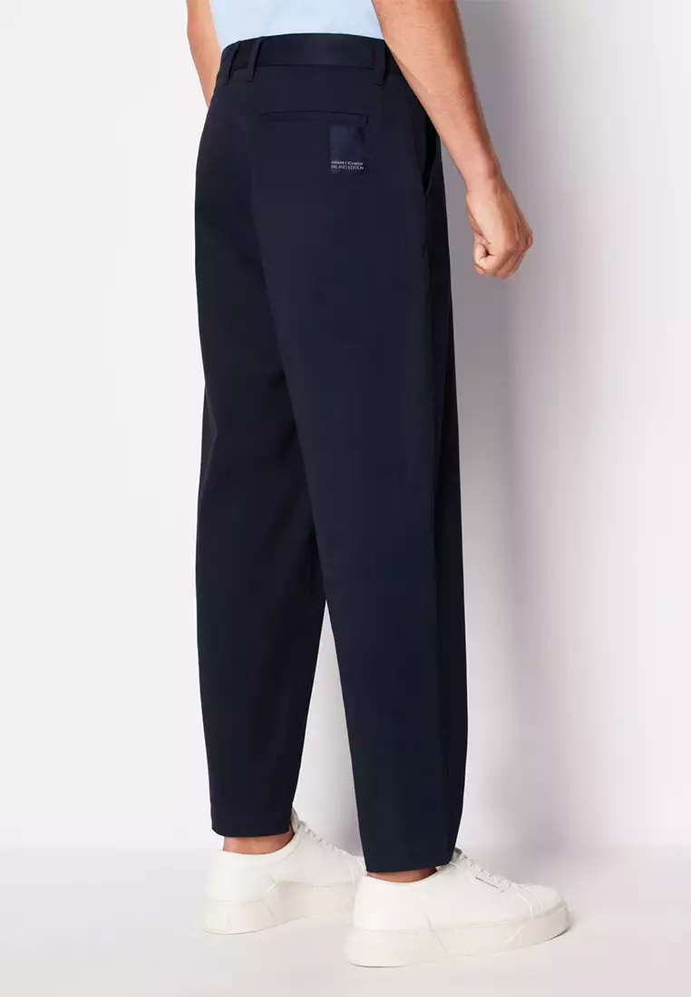 Regular Fit Gabardine Trousers