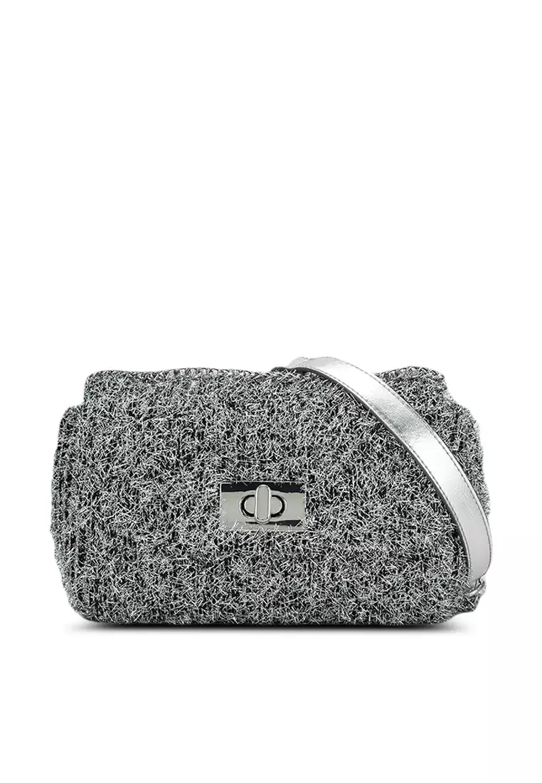 H&m silver bag online