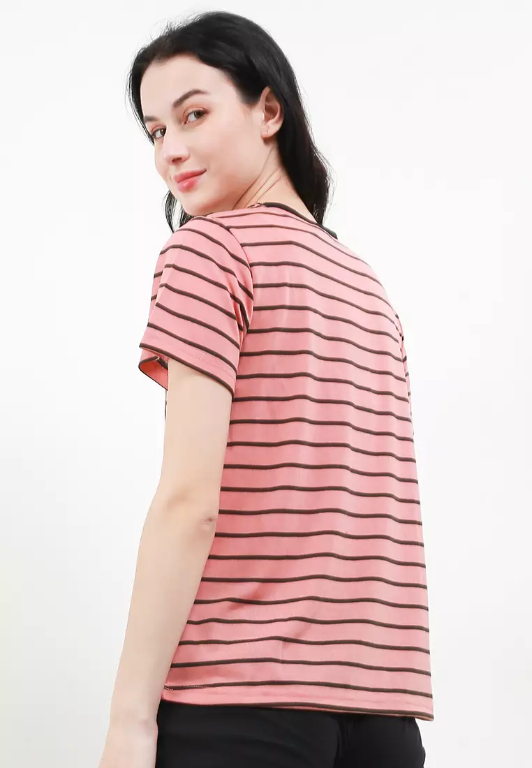 Pyjama Baju Tidur Short Sleeve Short Pants Sleepwear