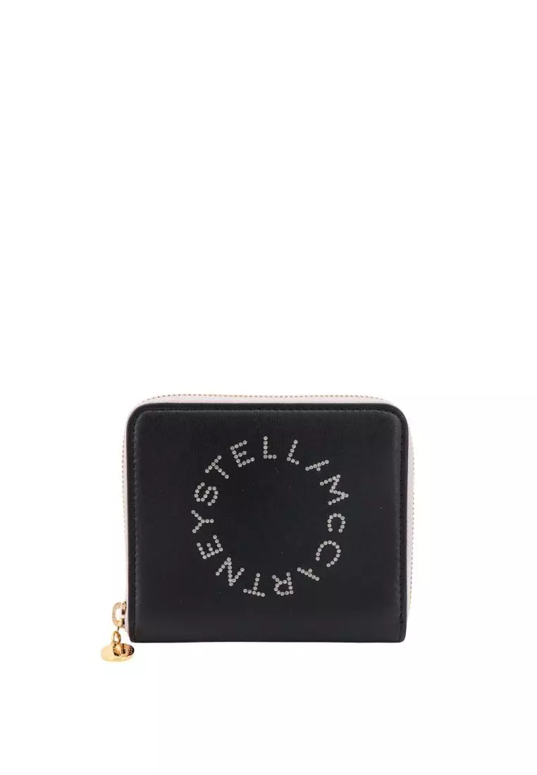 線上選購Stella McCartney Alter Mat wallet with logo print - STELLA