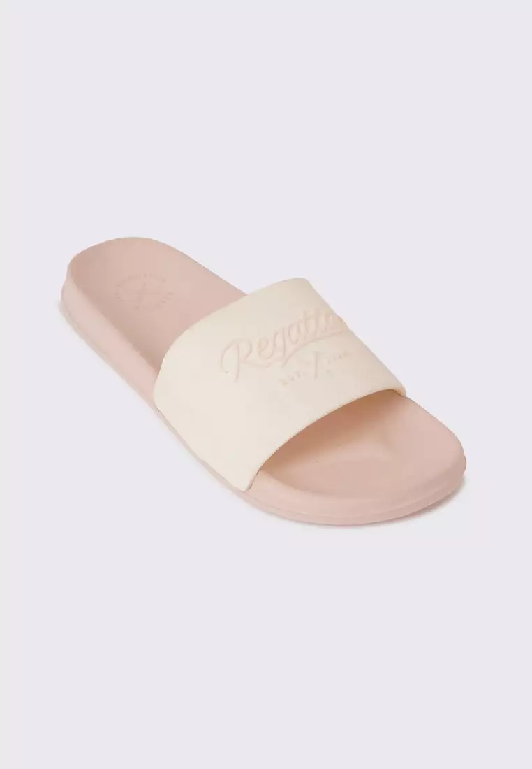 Buy REGATTA Ladies Embossed Single Band Sliders 2024 Online