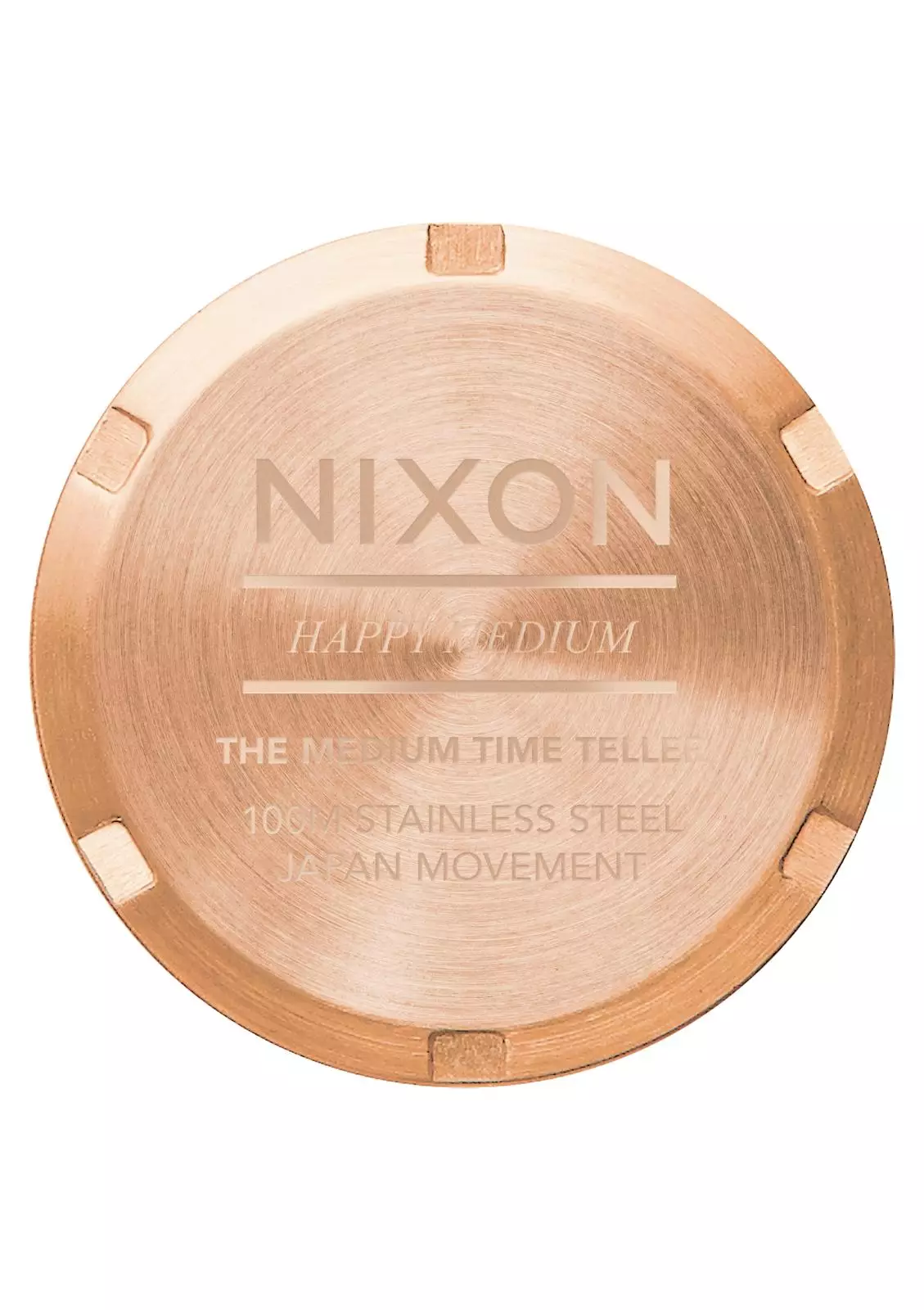 MEDIUM TIME TELLER ALL ROSEGOLD