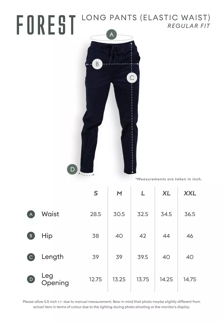 Forest Stretchable Slim Fit Tracksuit Men Track Pants Unisex Track Bottom  - 10787-33Navy