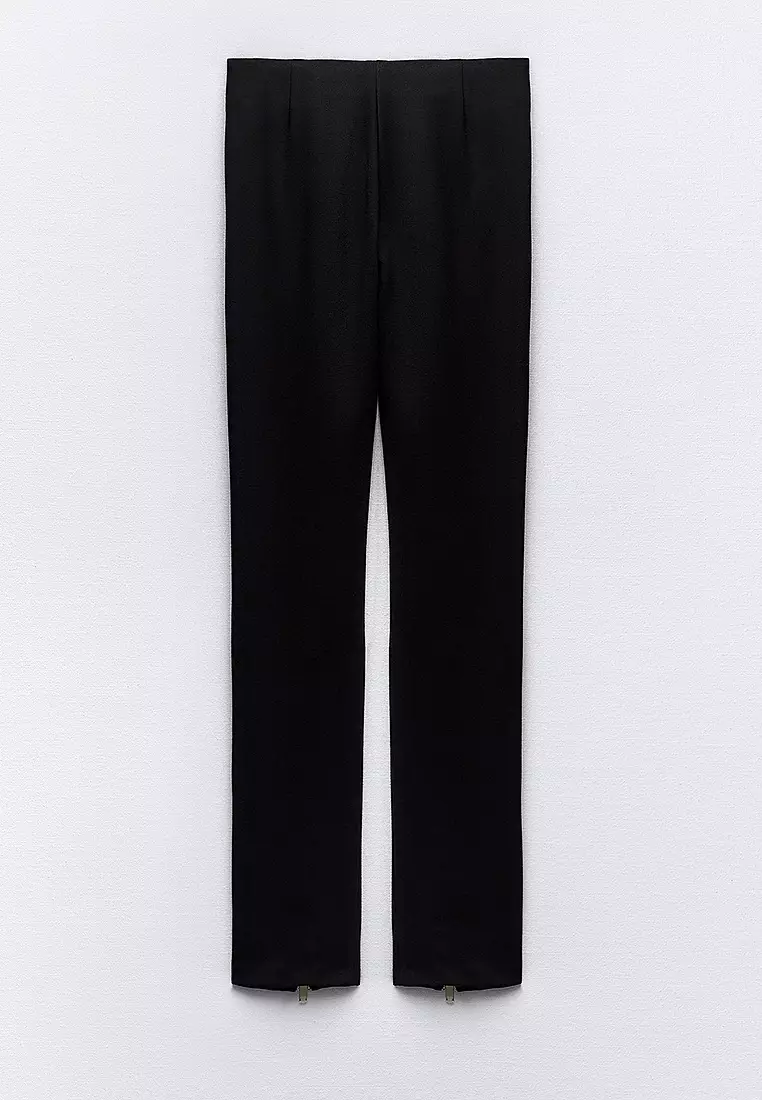 buy-zara-zip-details-leggings-2024-online-zalora