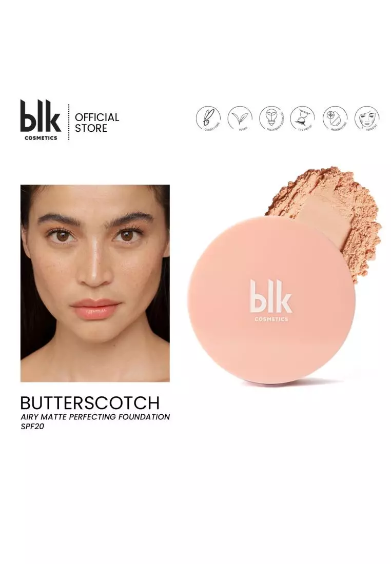 Discount on Blk Cosmetics  shoes - SKU: Airy Matte Perfecting Powder Foundation Spf 20 Butterscotch