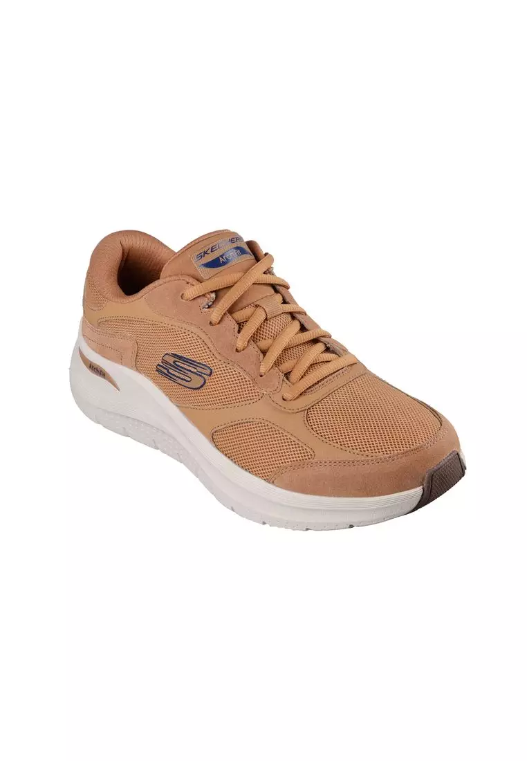 Discount on Skechers  shoes - SKU: Skechers Mens Arch Fit 2.0 Arch Fit Mesh And Leather Overlay Lace Up