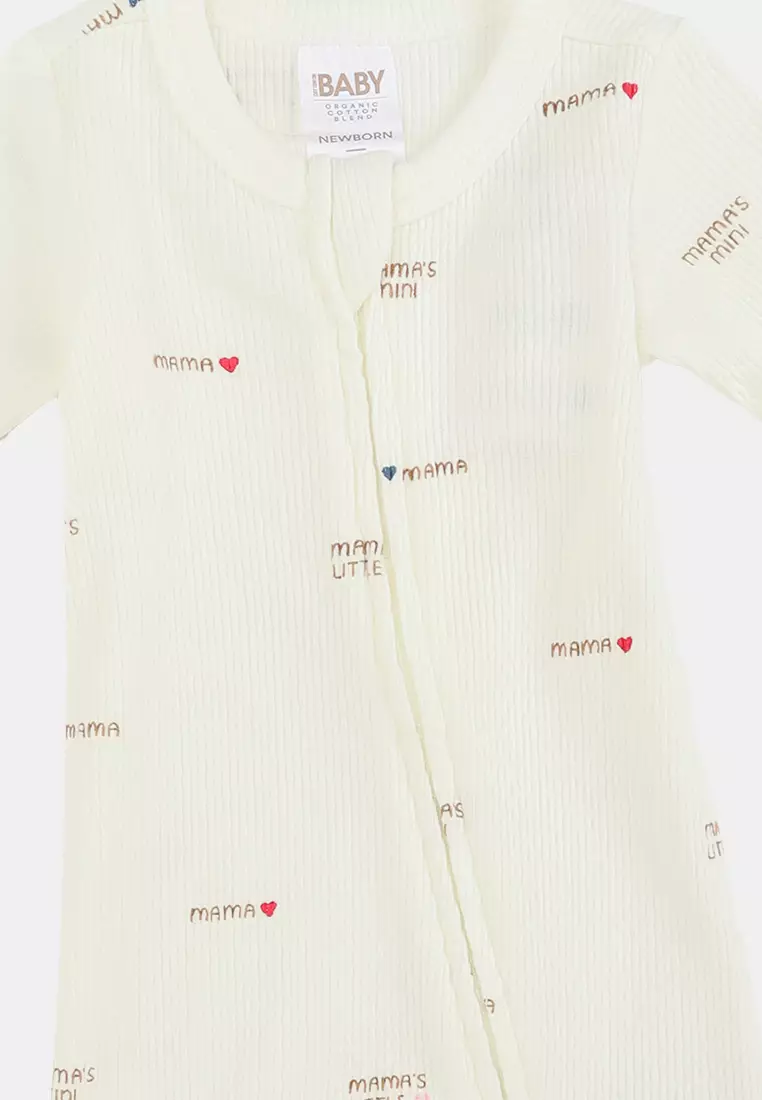Littlie Long Sleeves Zip Romper