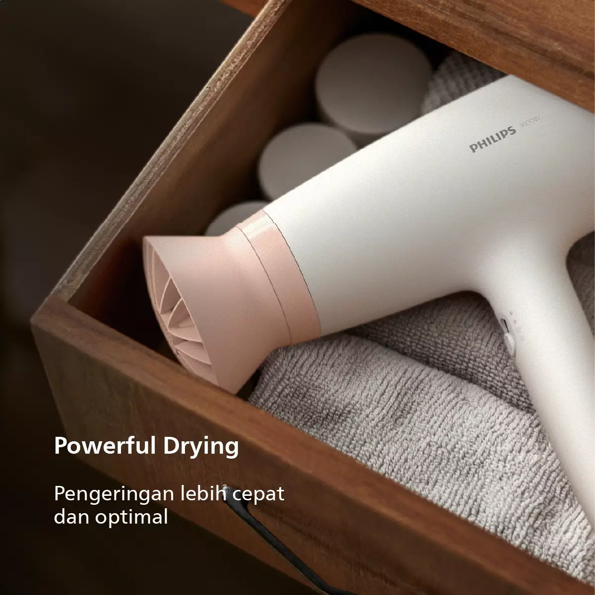 Philips Hair Dryer 3000 Series BHD300/10 Pengering Rambut