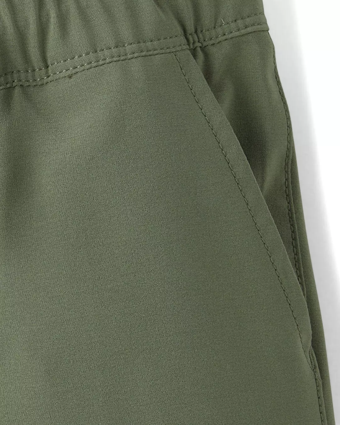 Toddler Boys Quick Dry Pull On Jogger Shorts - Celana Pendek Bayi Laki (Hijau)