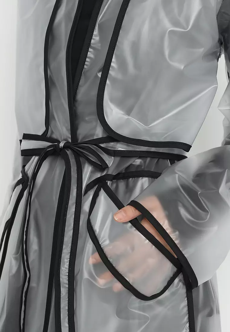 Quinnsha Rain Coat Black