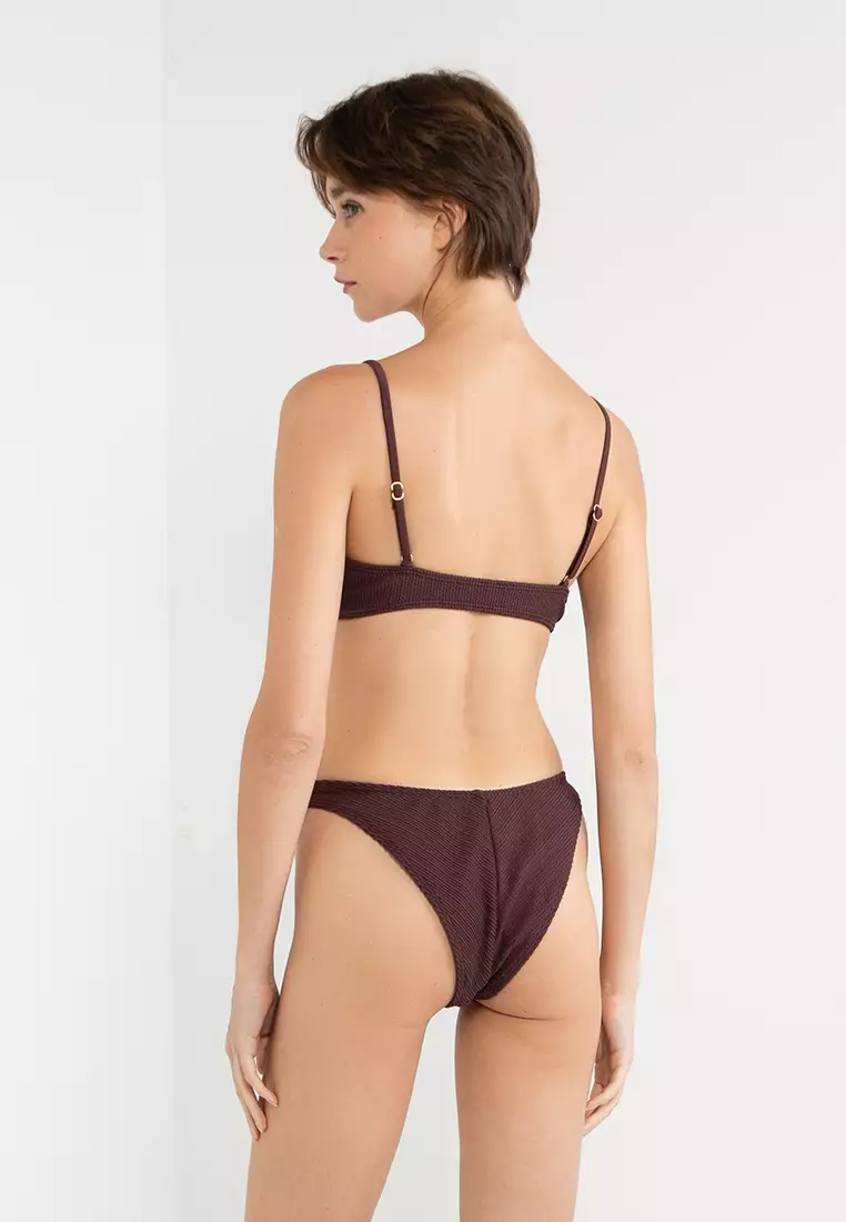 Refined High Side Brazilian Bikini Bottom