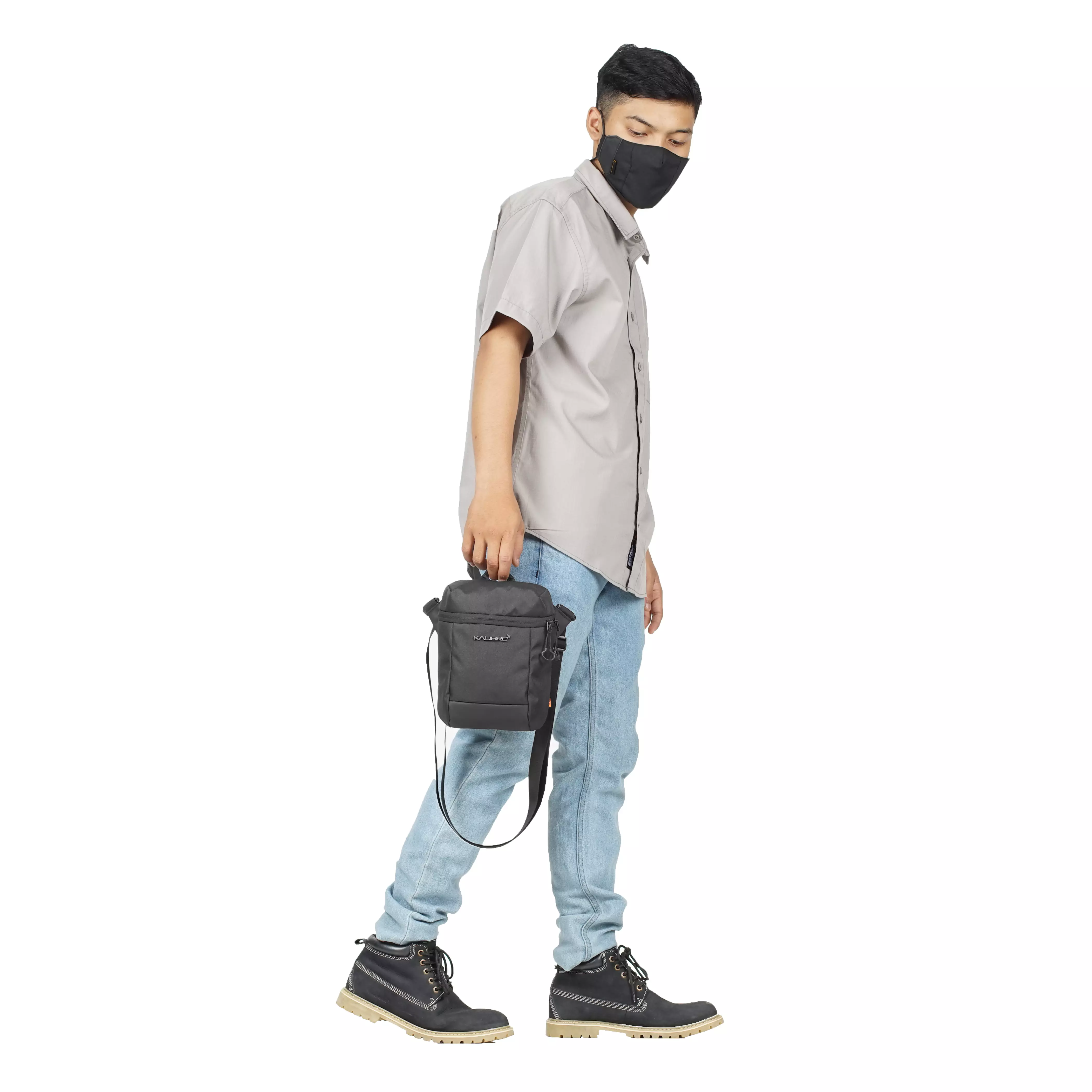 Kalibre Tas Selempang Pria Travel Pouch Rushey 1L 921605000