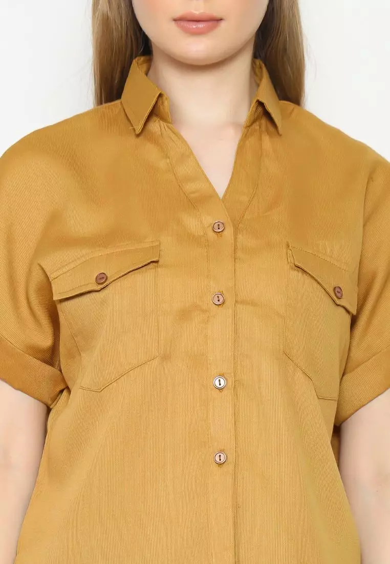 Urban Exchange Chika Golden Brown Shirt