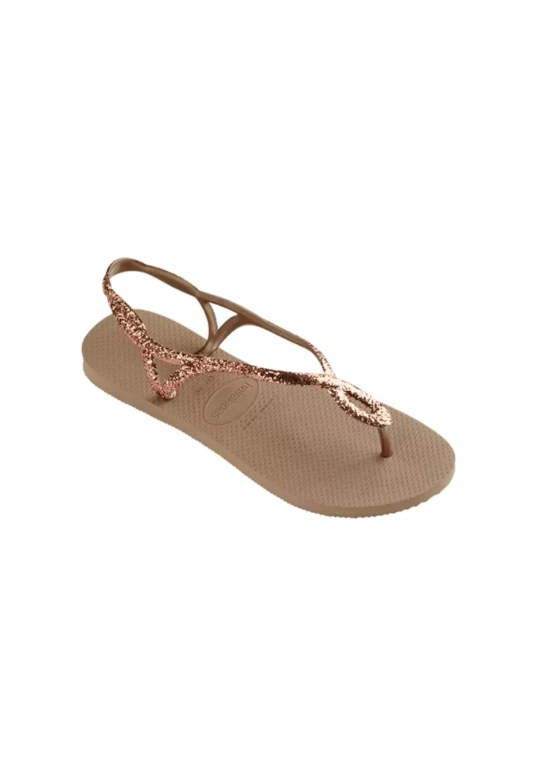 Havaianas best sale luna gold