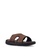 Louis Cuppers brown Paneled Flat Sandals 3E6B9SH495D335GS_2