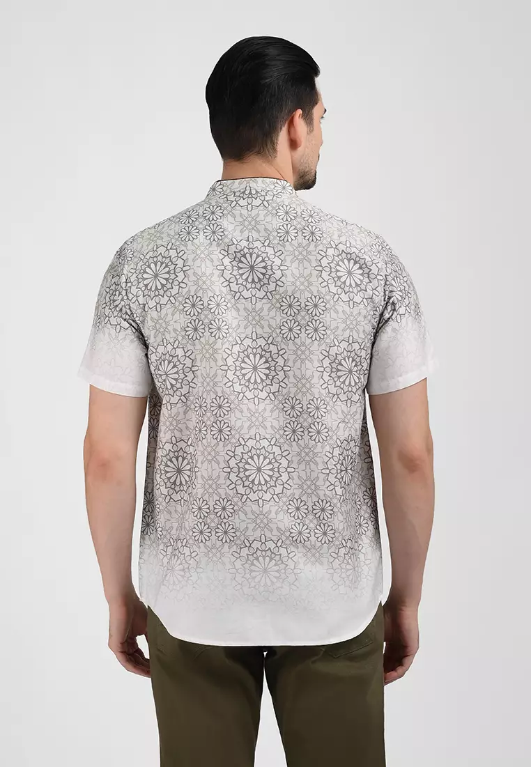 MOC Kemeja Shanghai Lengan Pendek Pria RAMLY-KHAKI