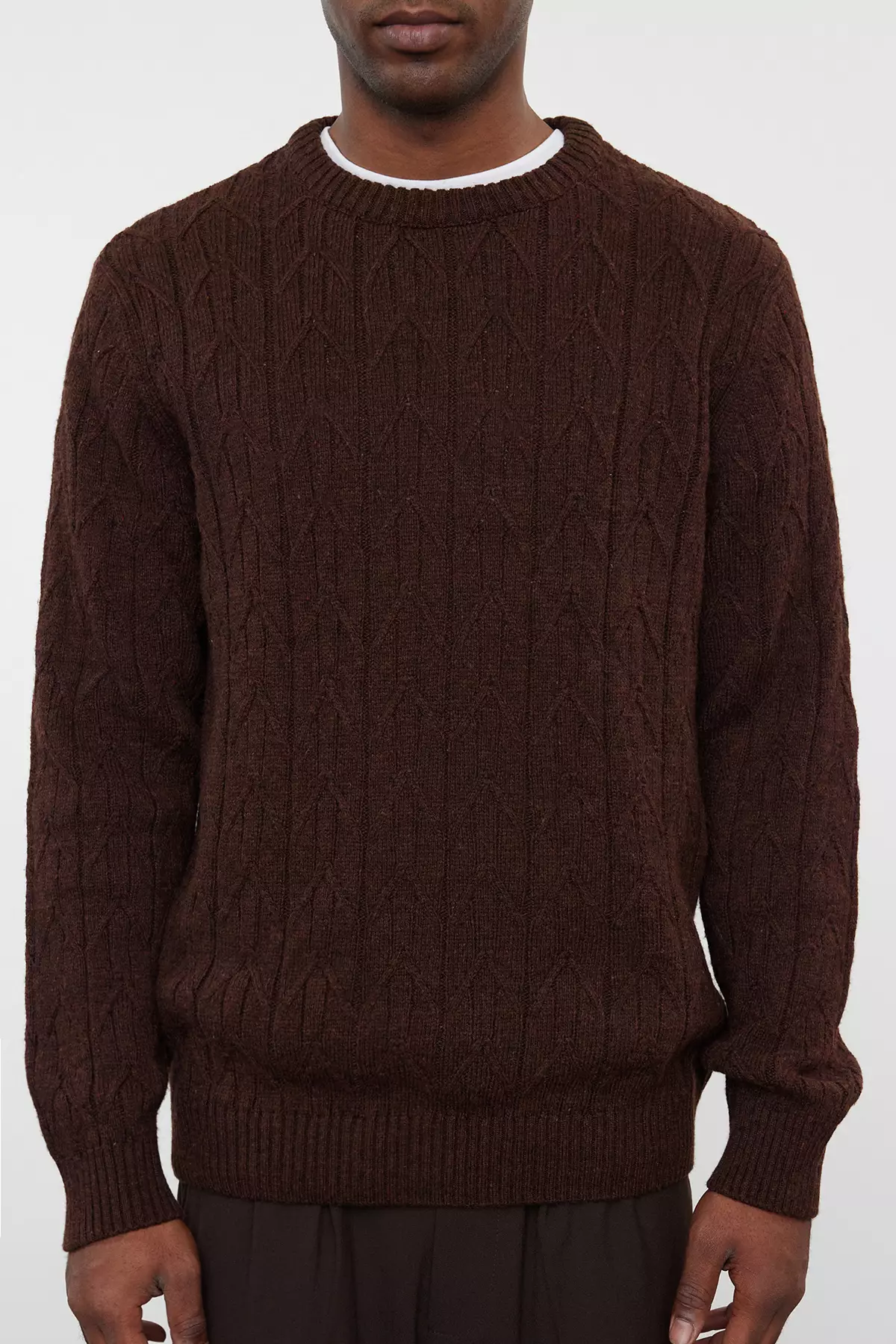 Crew Neck Knit Jumper