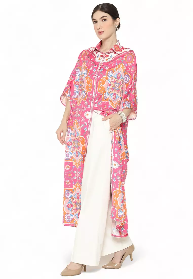 Kanzi Collared Kaftan