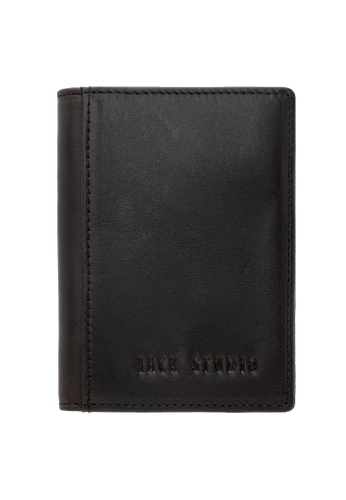 Jack Studio brown Jack Studio Unisex Genuine Leather Bifold Card Holder 7EA55AC817290BGS_1