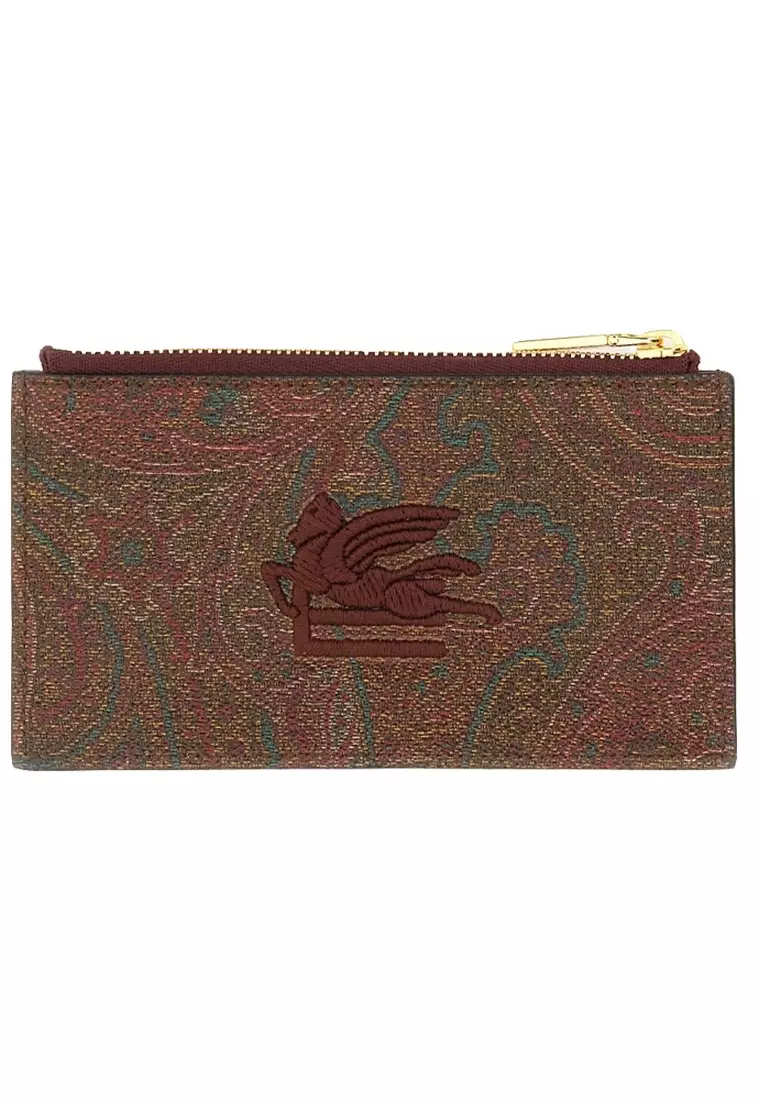 Buy Etro EtPAISLEY Card Holder for Women in Red 2026 Online | ZALORA ...