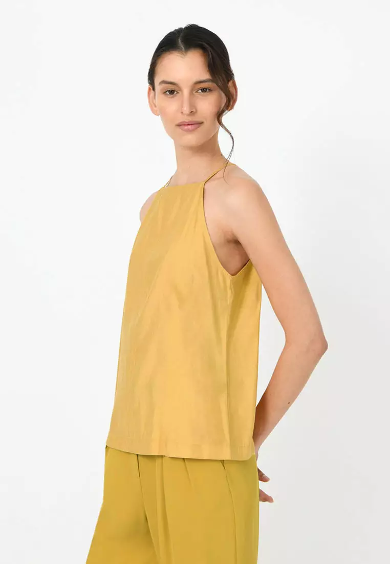 Geneva Halter Neck Top