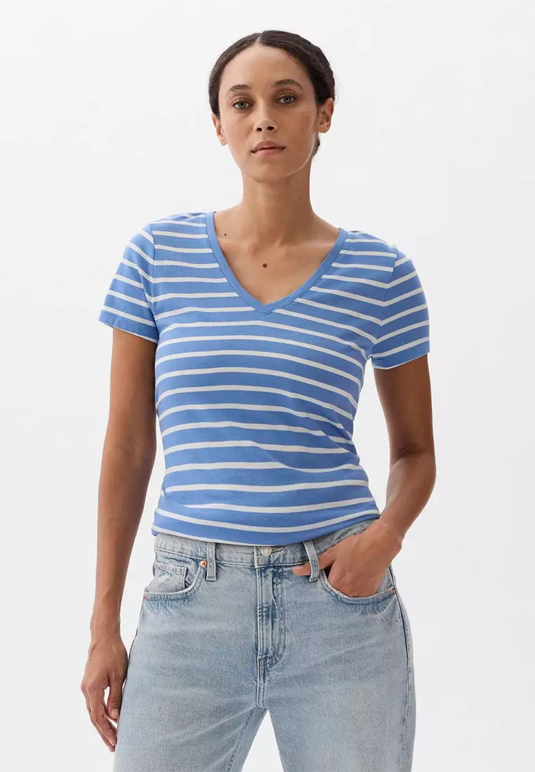 Buy Gap Favorite V-Neck T-Shirt 2024 Online | ZALORA Philippines