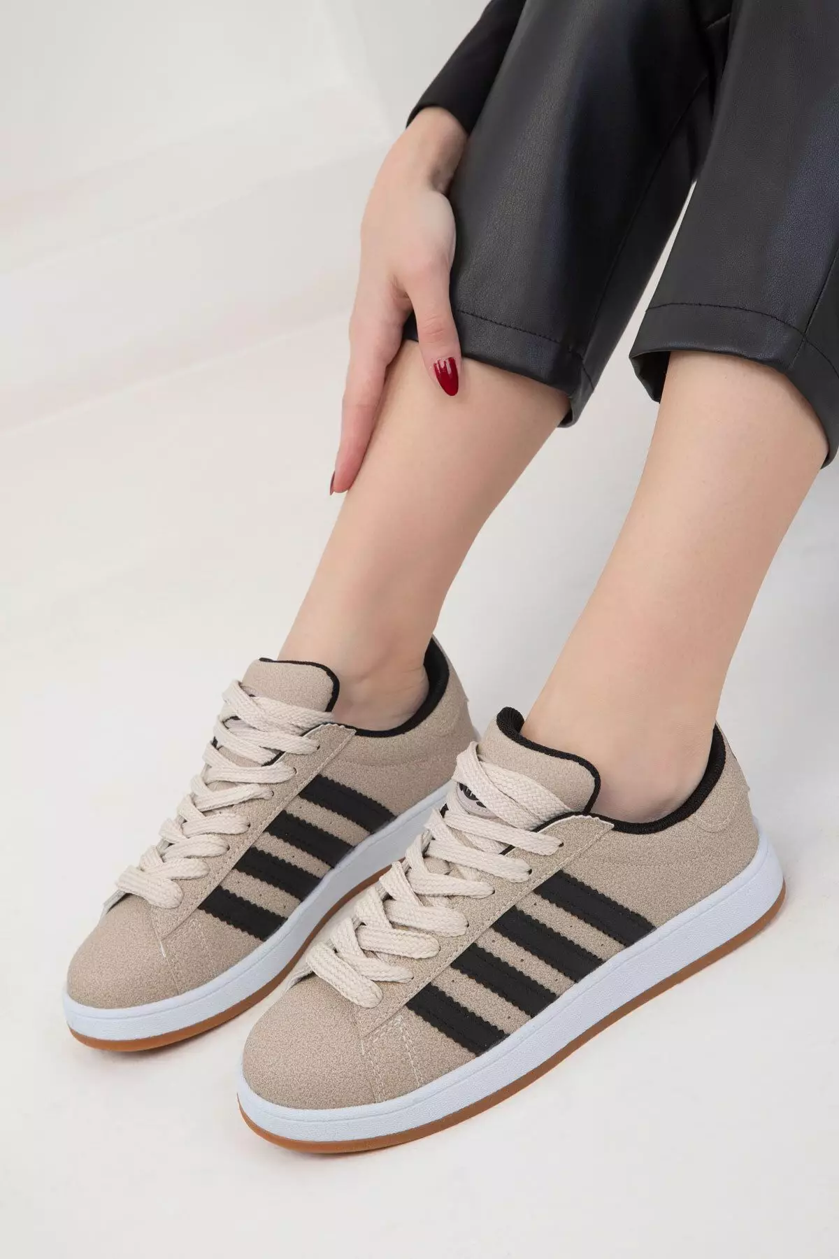 Discount on Soho  shoes - SKU: Casual Striped Sneakers