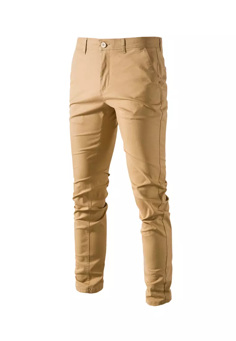 Thick Casual Straight Pants AX-PM12