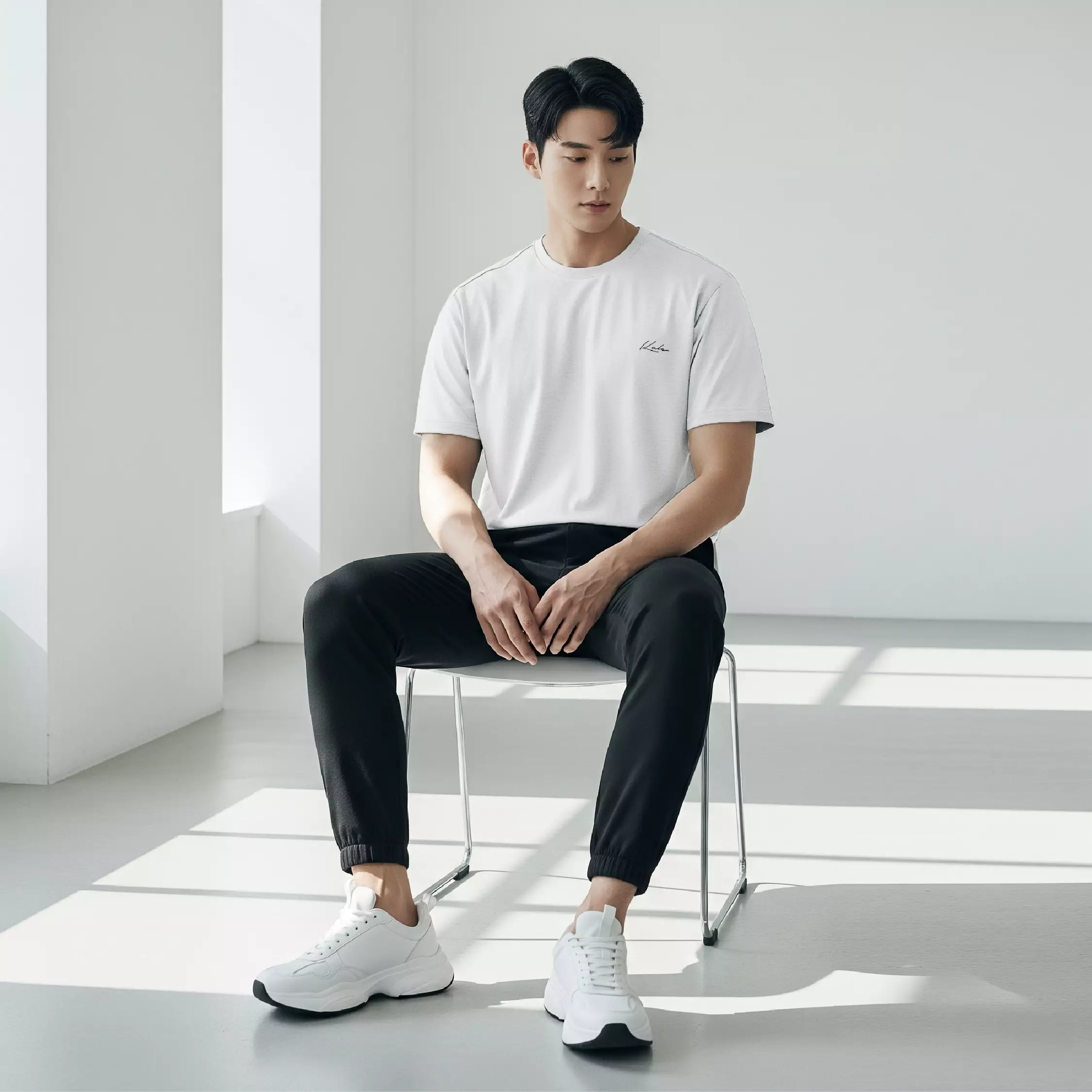 Kale AXELO REGULER WHITE Organic Cotton | T-Shirt Basic