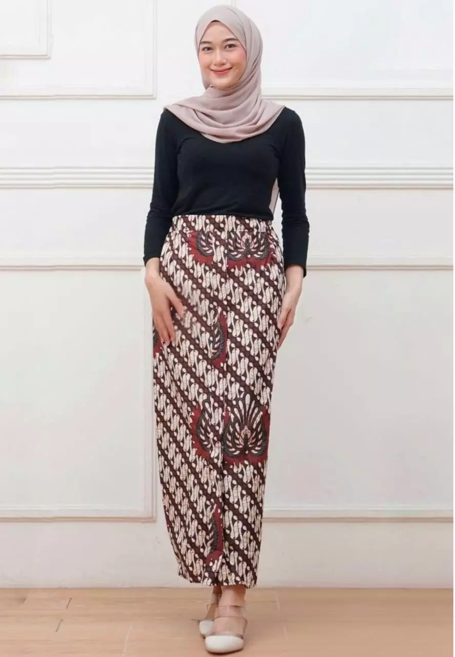 Rok Span Batik Parang Garuda Premium PRS
