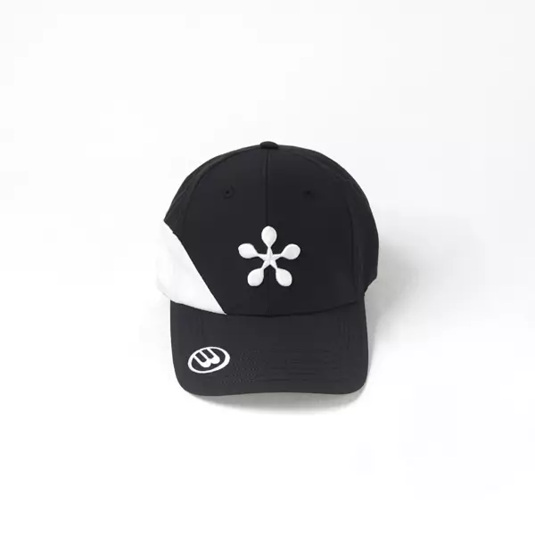 Topi BULLPADEL PREMIER PADEL HALF BLACK CAP 100% ORIGINAL - OS