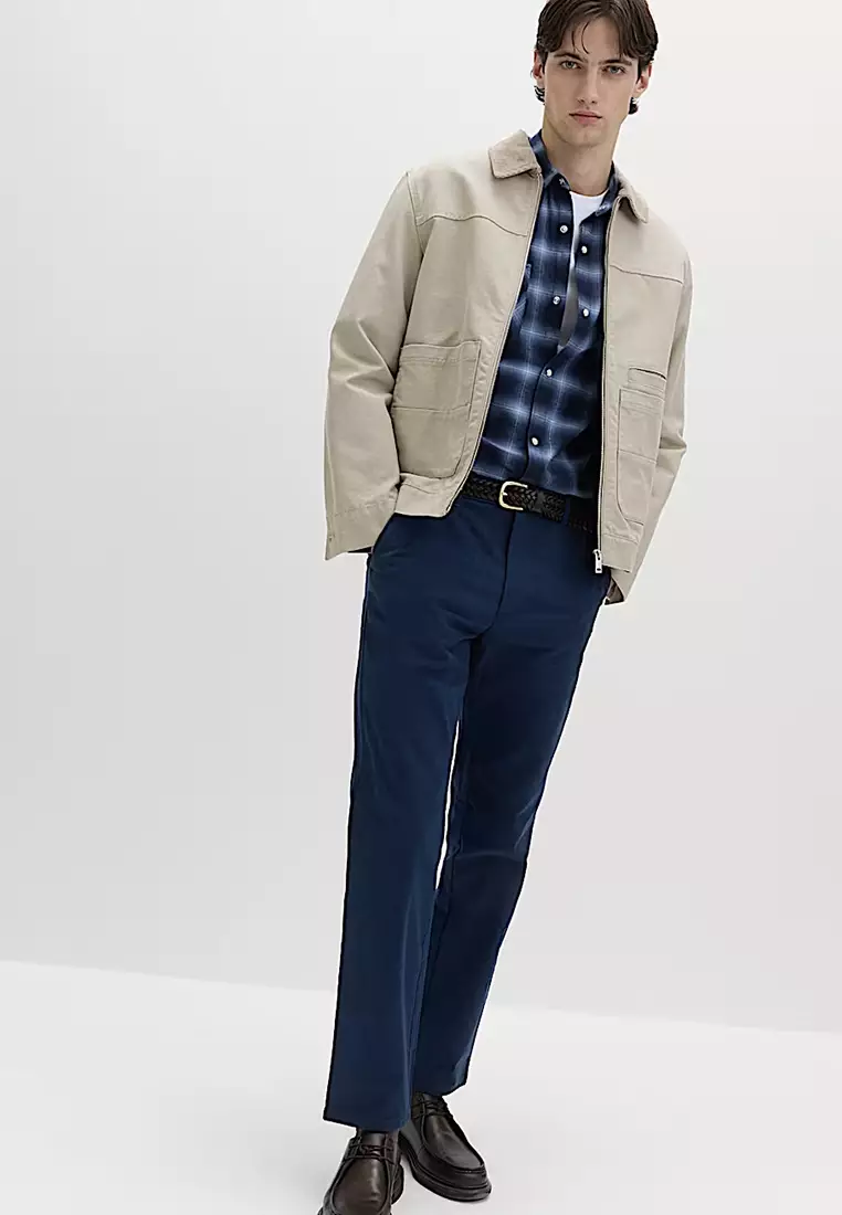 Regular Fit Stretch Chinos