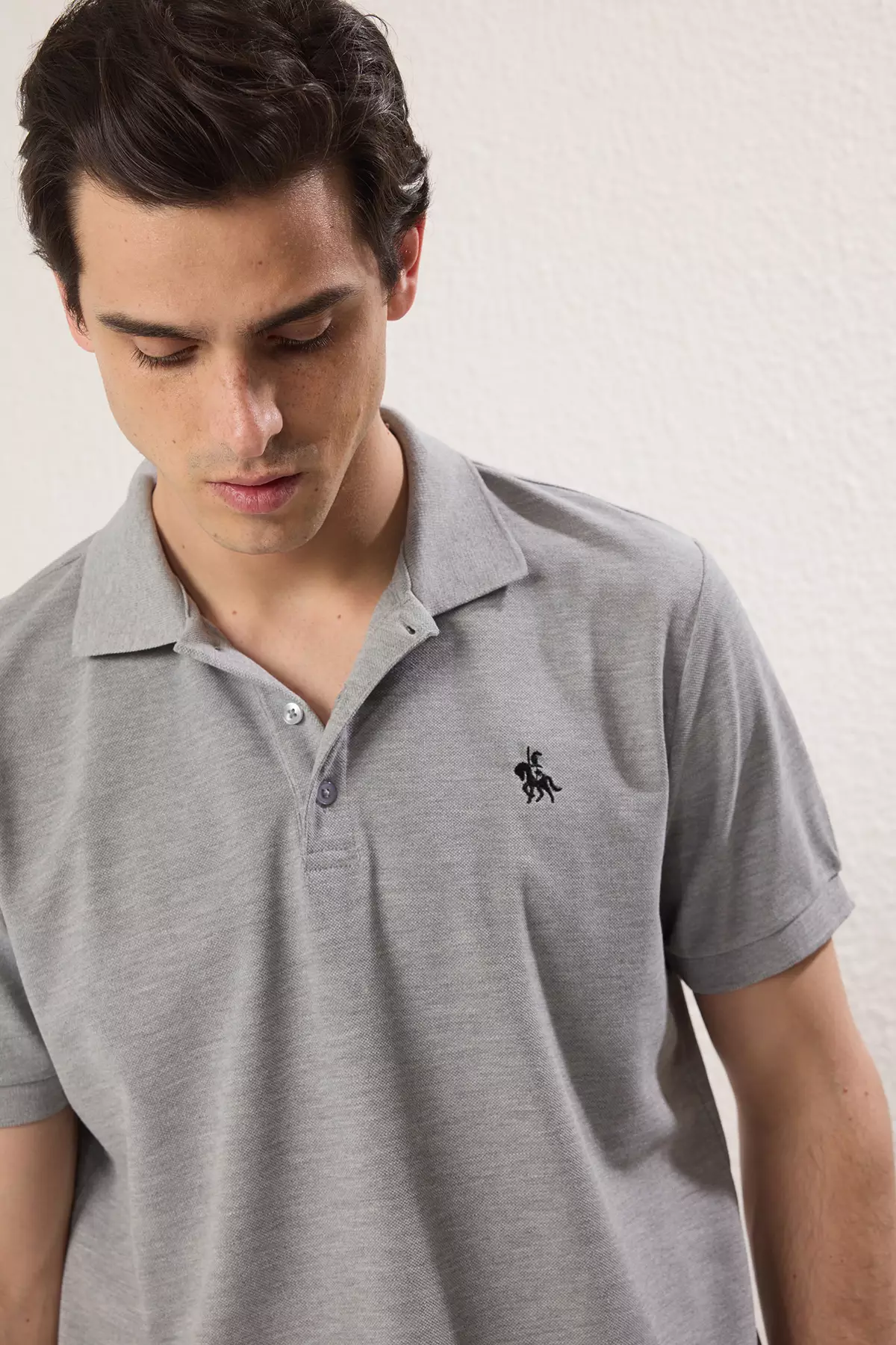 Embroidered Polo Shirt