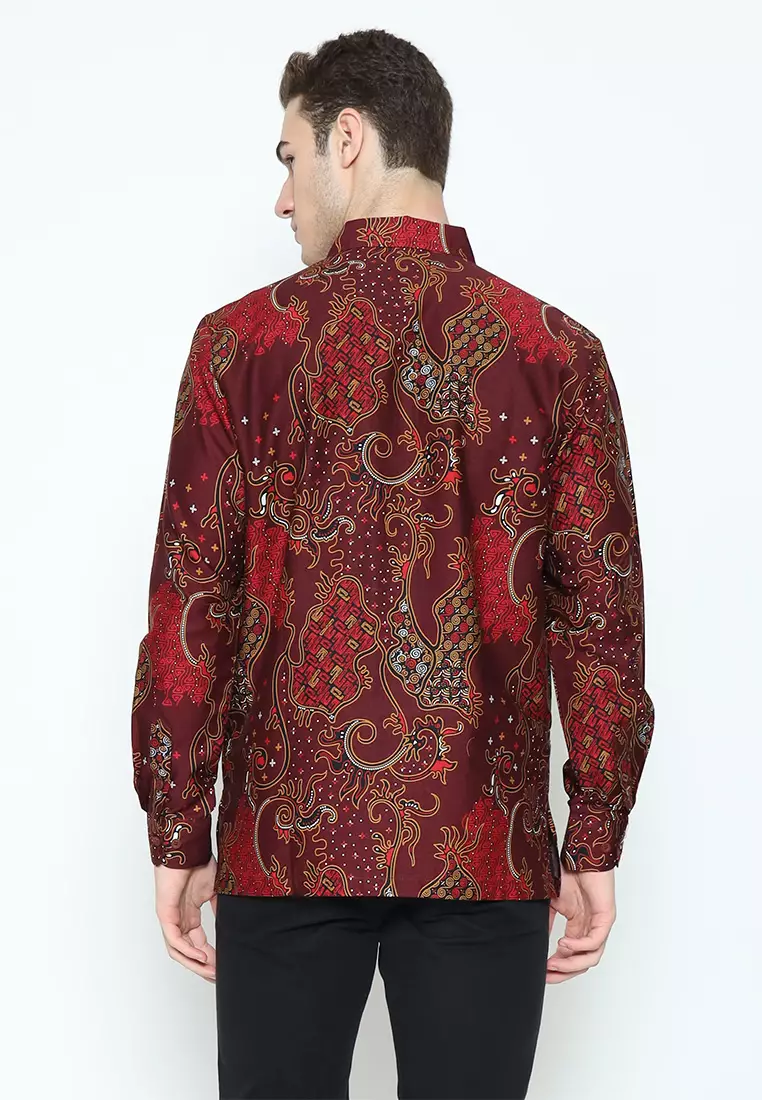 Hadinata Batik Kemeja Panjang Furing Superfine Cendana Candika