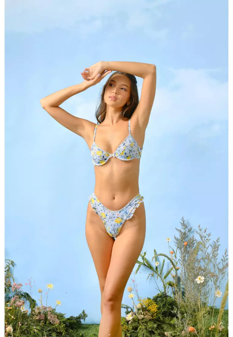 Candice Underwire Bikini Top / Limoncello