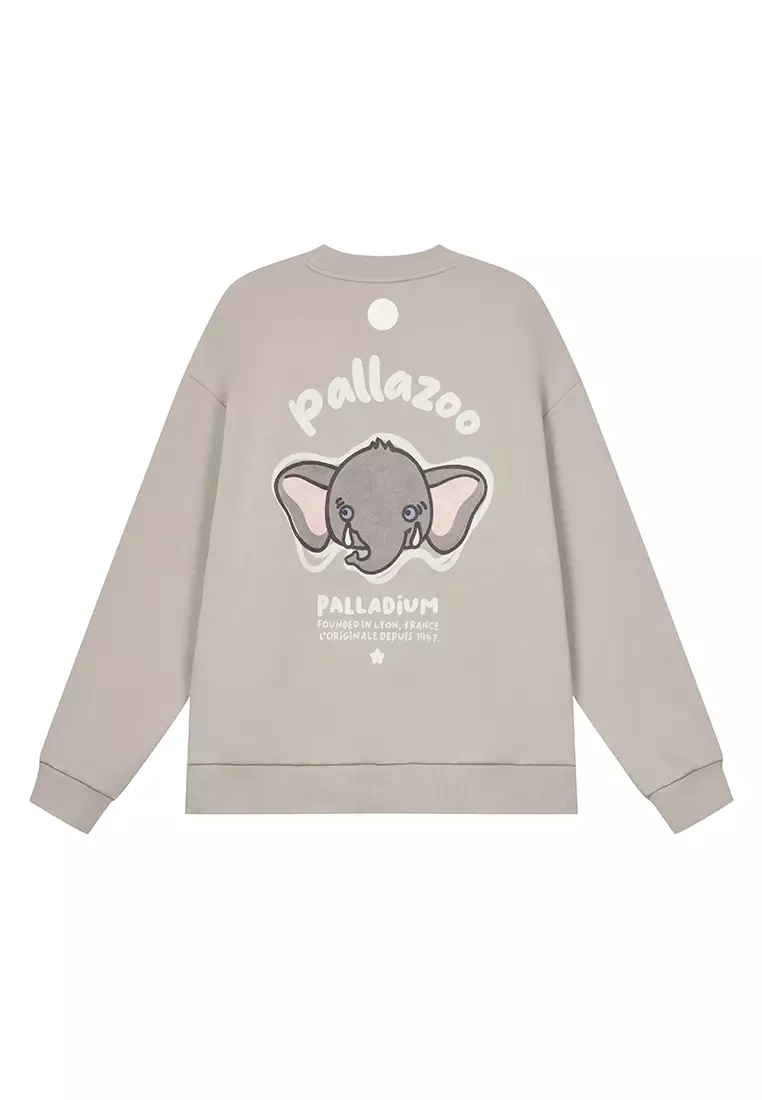 MEN'S PALLADIUM LOGO THEME PRINTED SWEATSHIRT