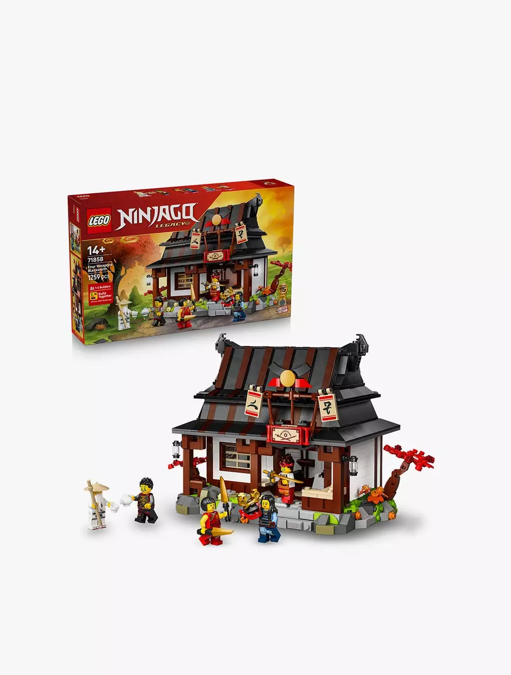 LEGO® Ninjago Four Weapons Blacksmith 15th Anniversary - 71858