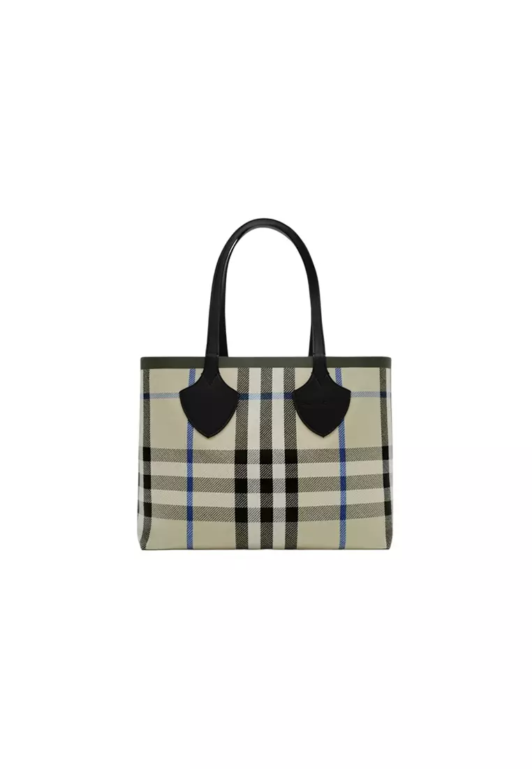 Buy Burberry Women's Handbag in Beige Color Blocked 81214871 2026