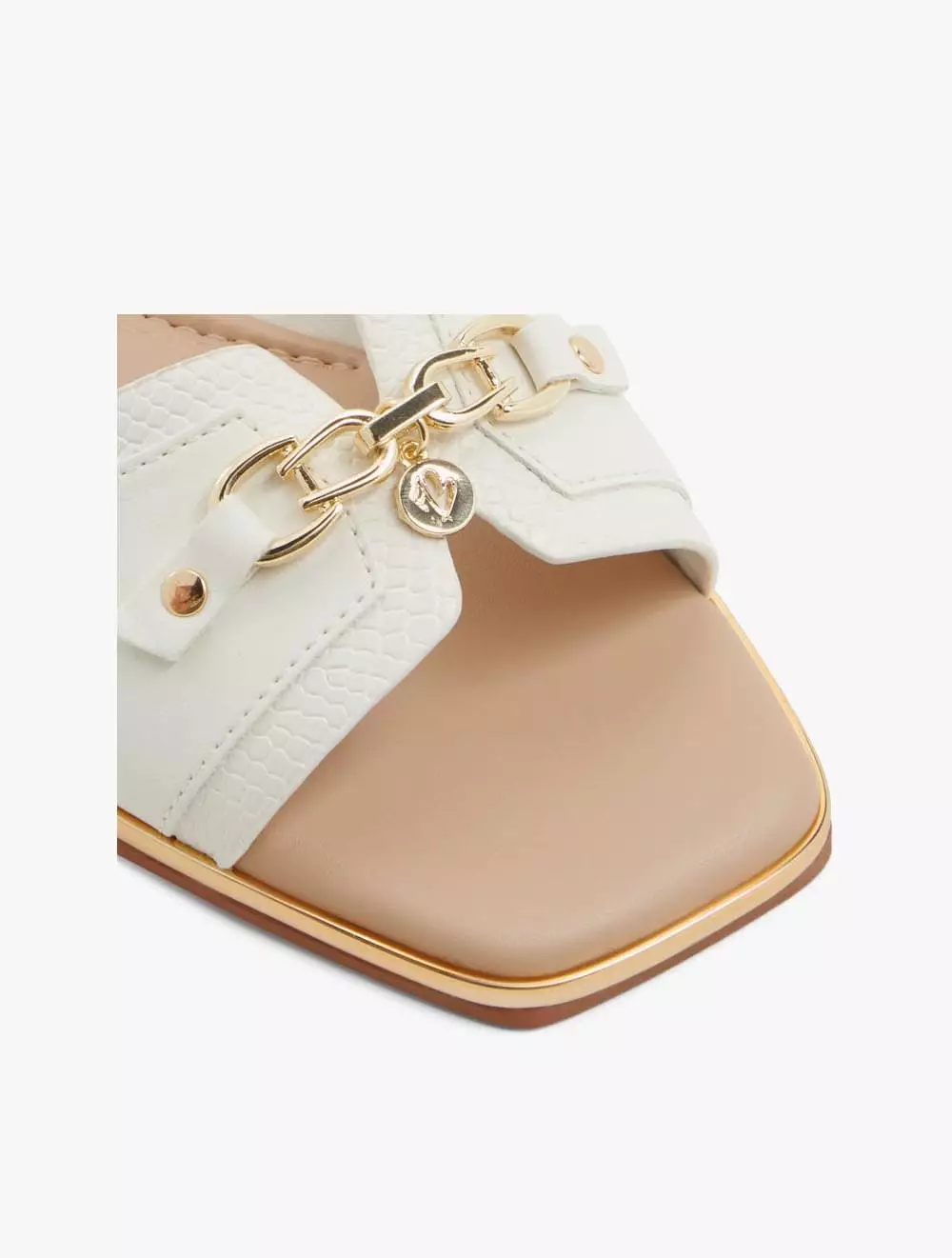 ALDO Alamassi Women's Flat Sandals - Open White